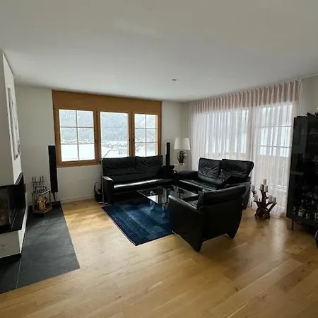 Апартаменты Modern Flat Davos With Lake Davos View